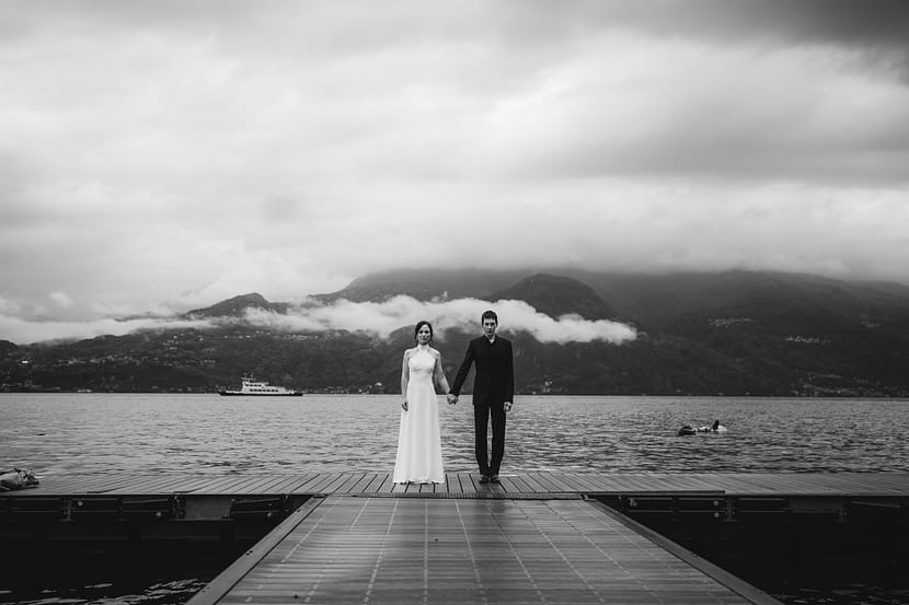 lake como elopement