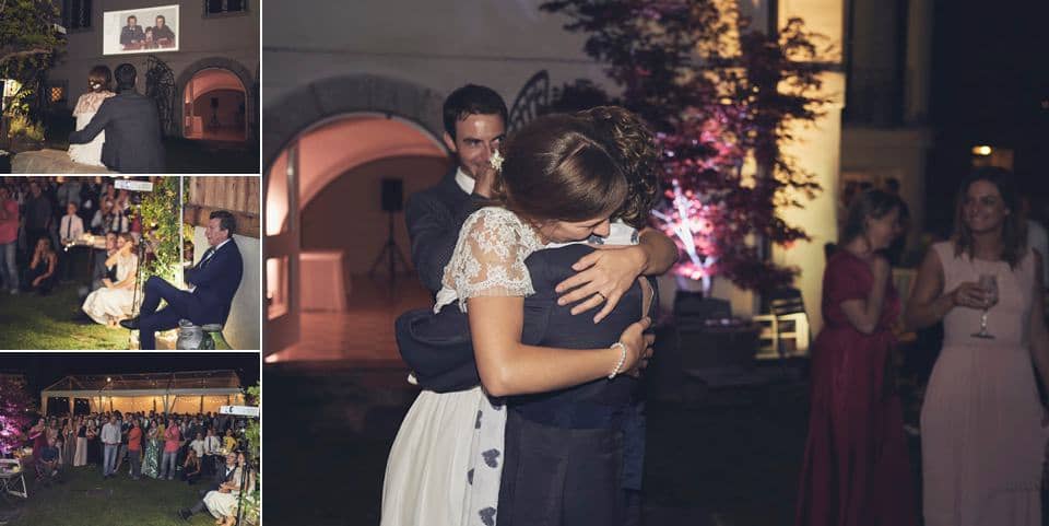 momenti della serata al ricevimento fotografo per matrimoni Brescia